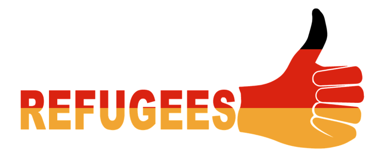 Refugees Daumen hoch