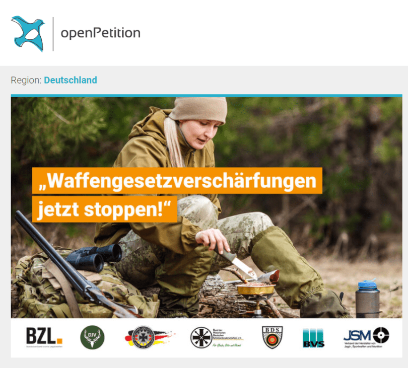 Petition gegen die "Sicherheitspläne" der Ampel